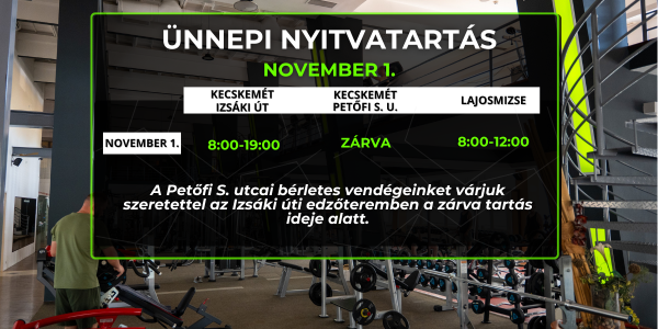 Nyitvatartás okt-nov.1 web banner