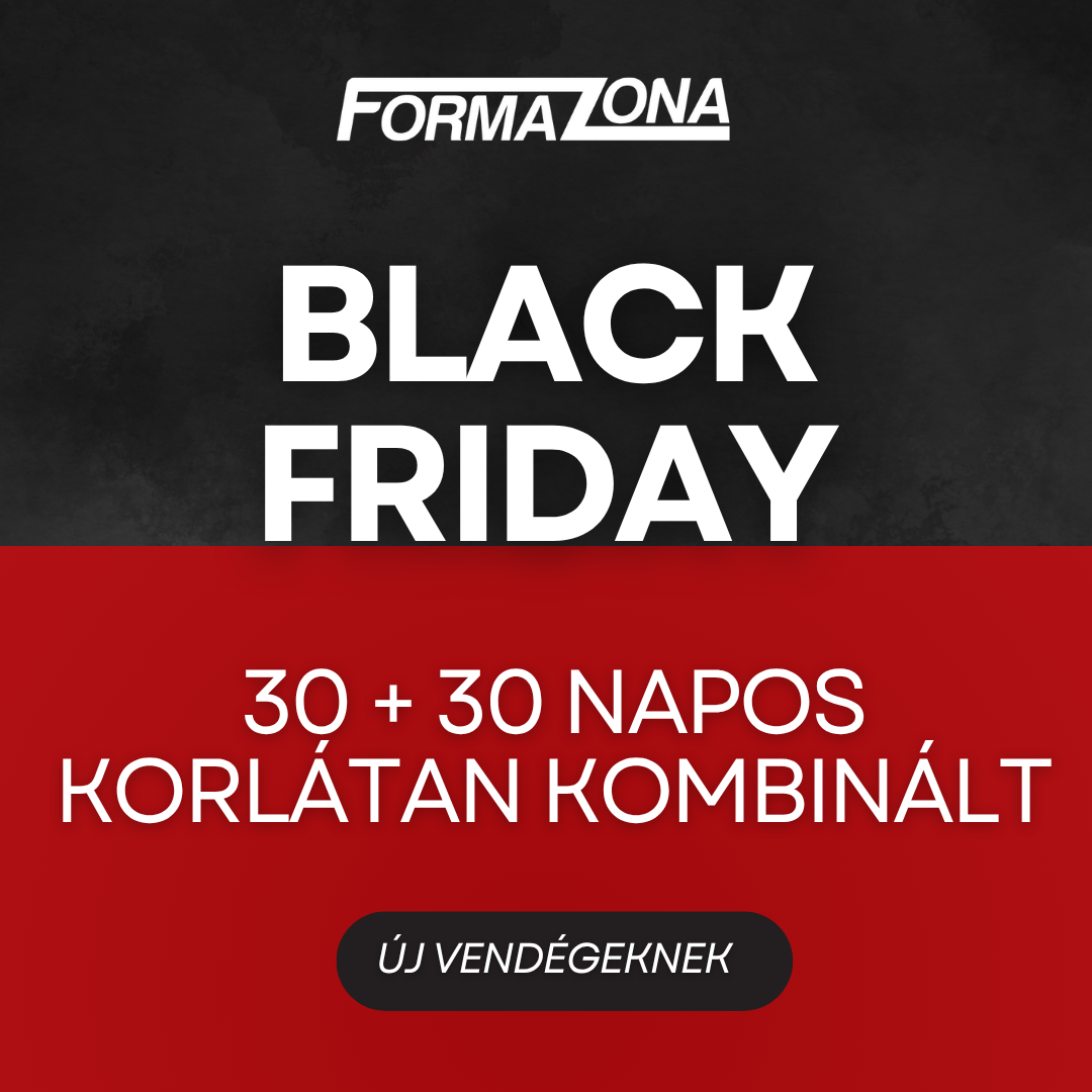 BLACK FRIDAY - 30+30 KOMBINÁLT BÉRLET